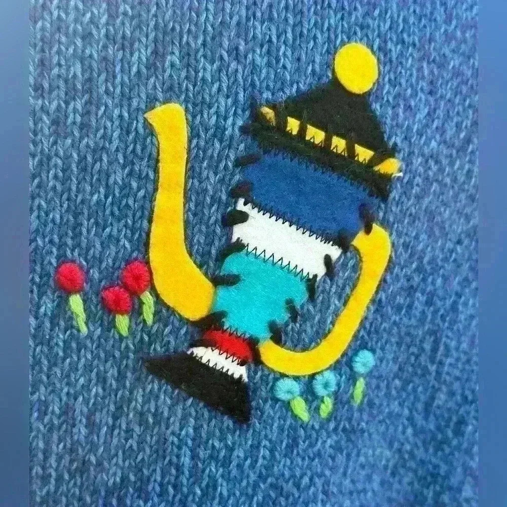 Vintage Susan Bristol sweater vest. Teapots. Whimsy. Quirky. Ugly sweater - Picture 4 of 13